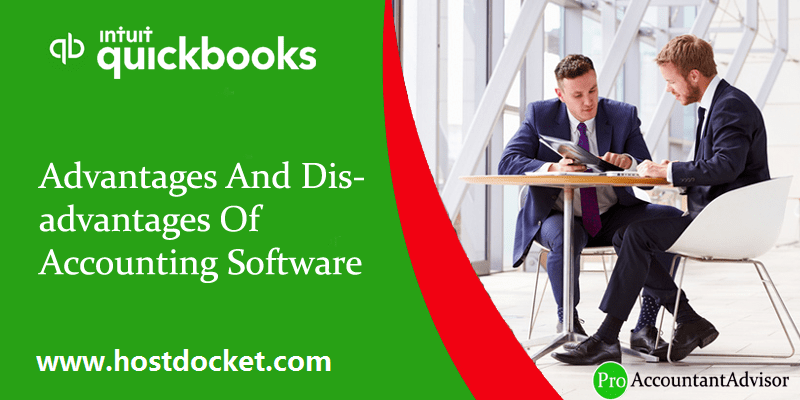 Advantages And Disadvantages of Accounting Software